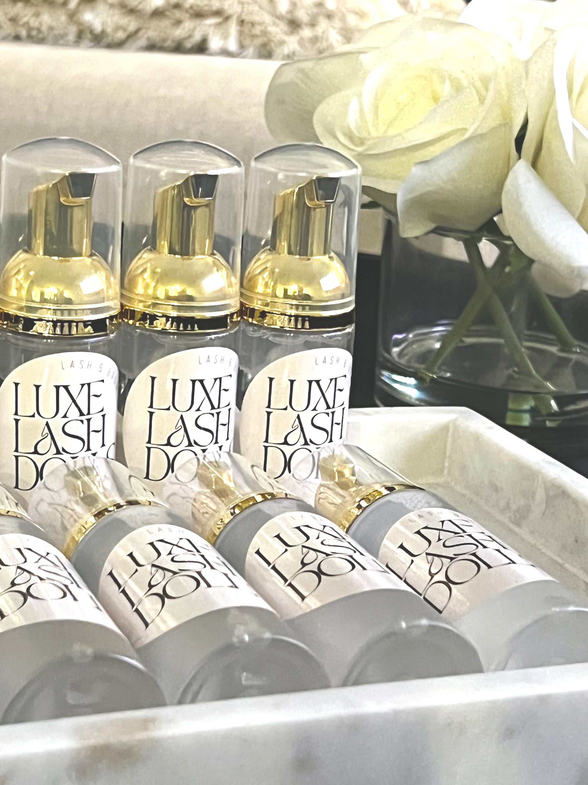 Lash Extension Foaming Cleanser - Luxe Lash Dolls